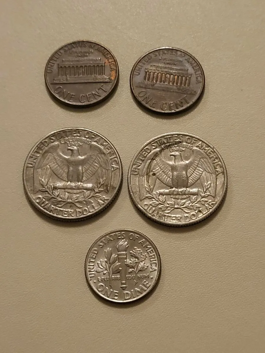 5 AMERICAN COINS - Image 2
