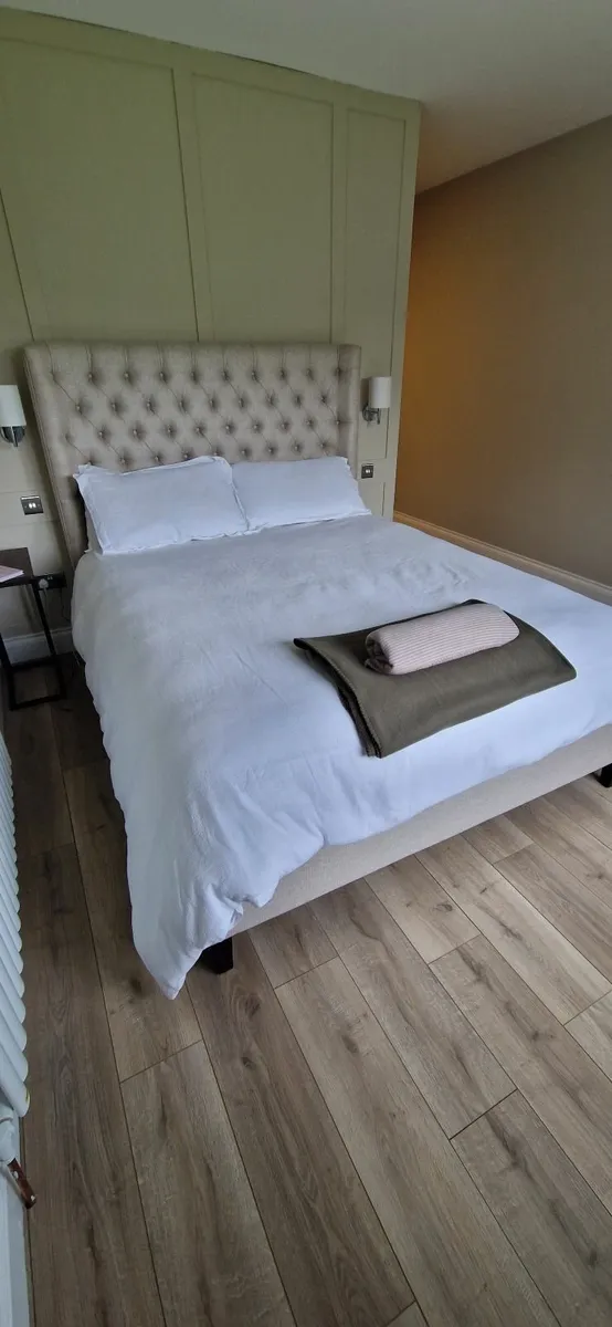 Was€2047 Now€900 king 5ft Bed and mattress - Image 1