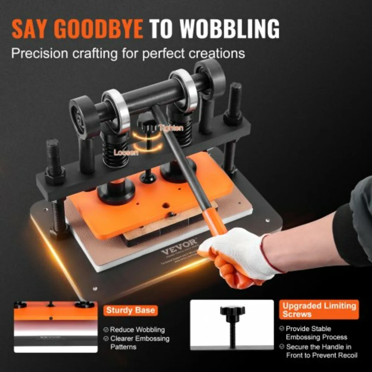 Leather Cutting Machine, 10.2 x 5.9 in Embossing P - Image 2