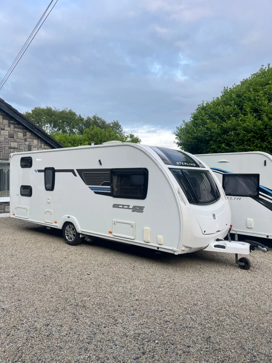 Sterling 6 Berth Fixed Bunkbed Caravan - Image 1