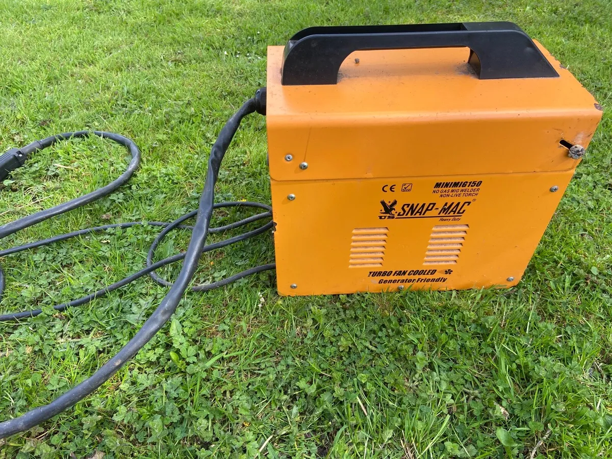 Minimum 150  no gas mug welder turbo fan cooled - Image 3