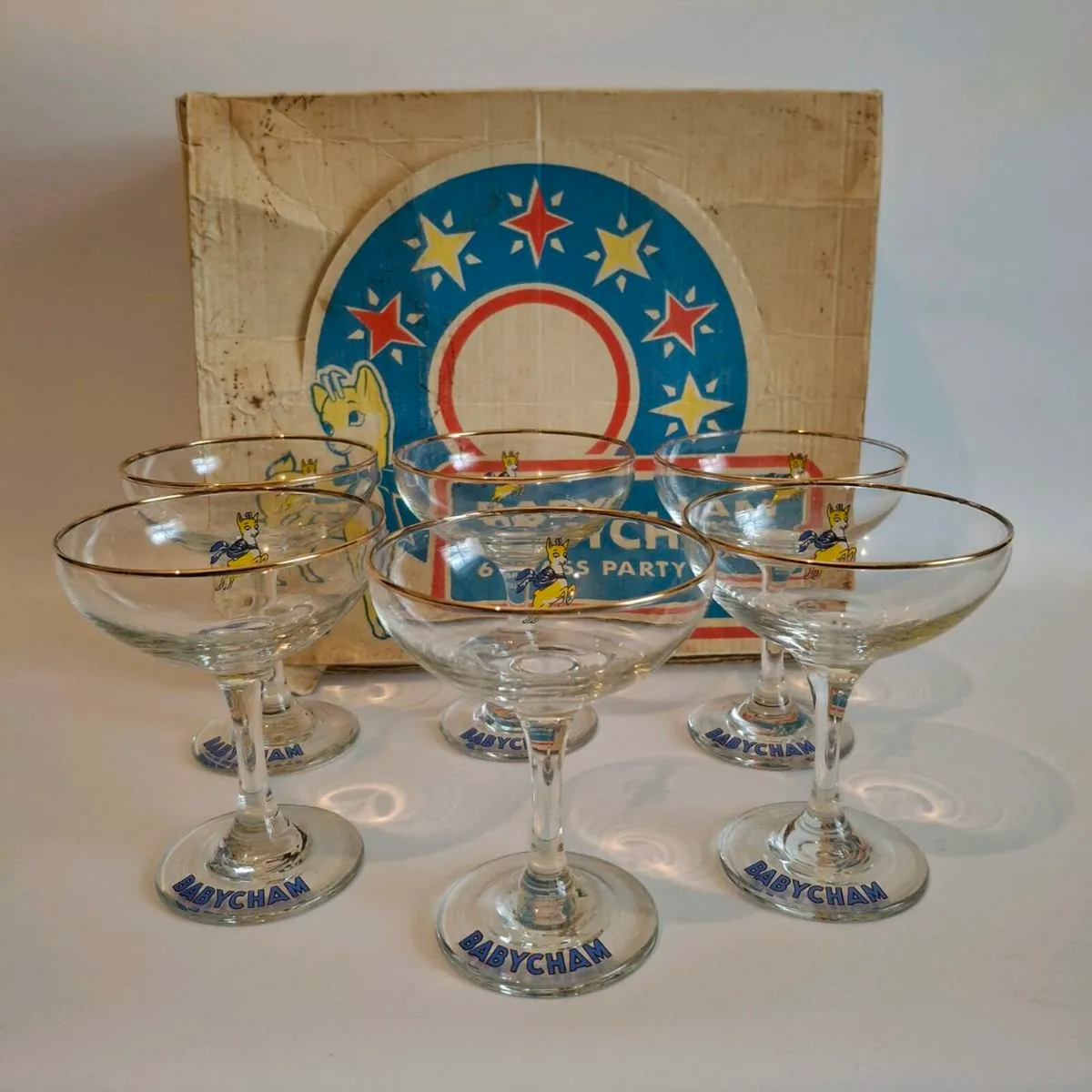 1970's Babysham Glasses - Image 1