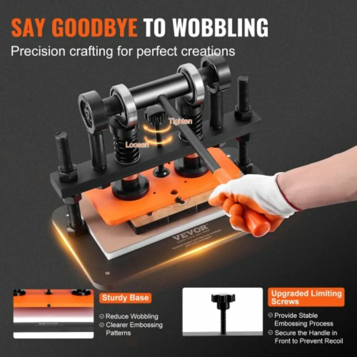 Leather Cutting Machine, 10.2 x 4.7 in Embossing P - Image 2