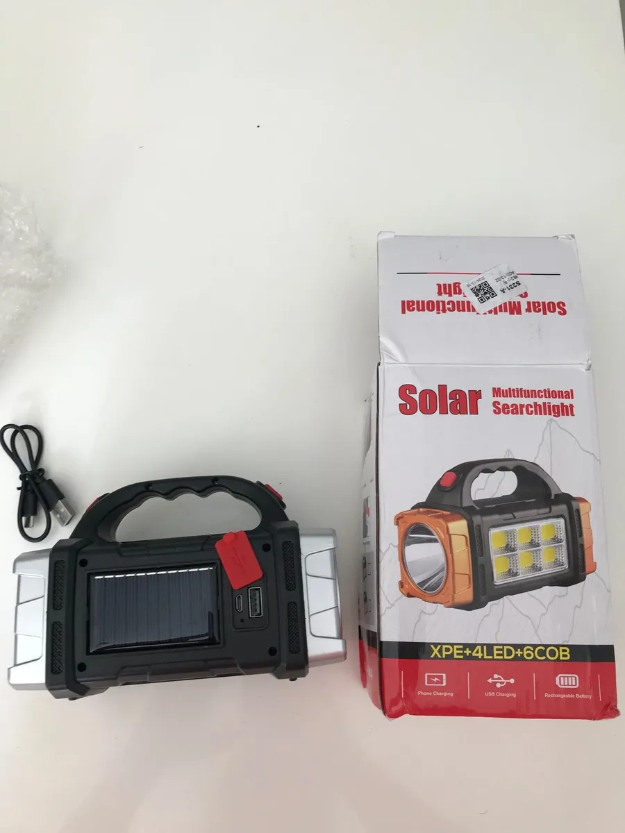 Camping light and charger - Image 1