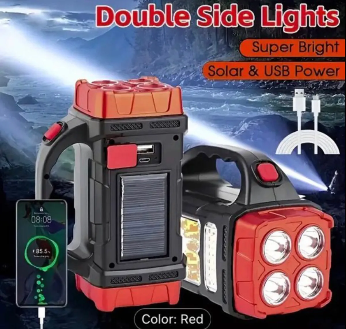 Camping light and charger - Image 2