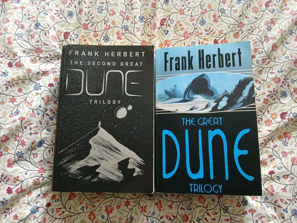 Dune Great Trilogies 1 and 2 Frank Herbert Sci Fi - Image 1
