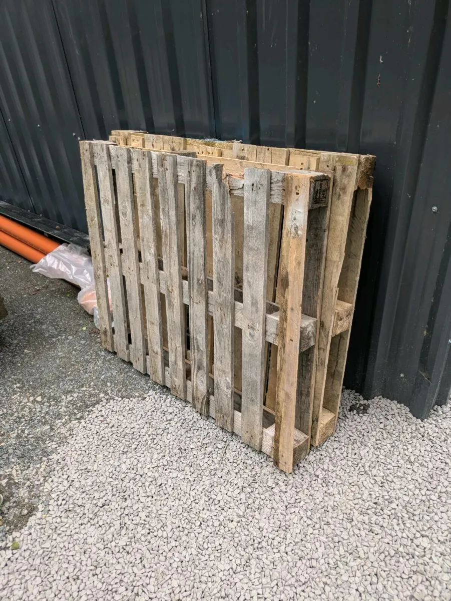 2 pallets - free
