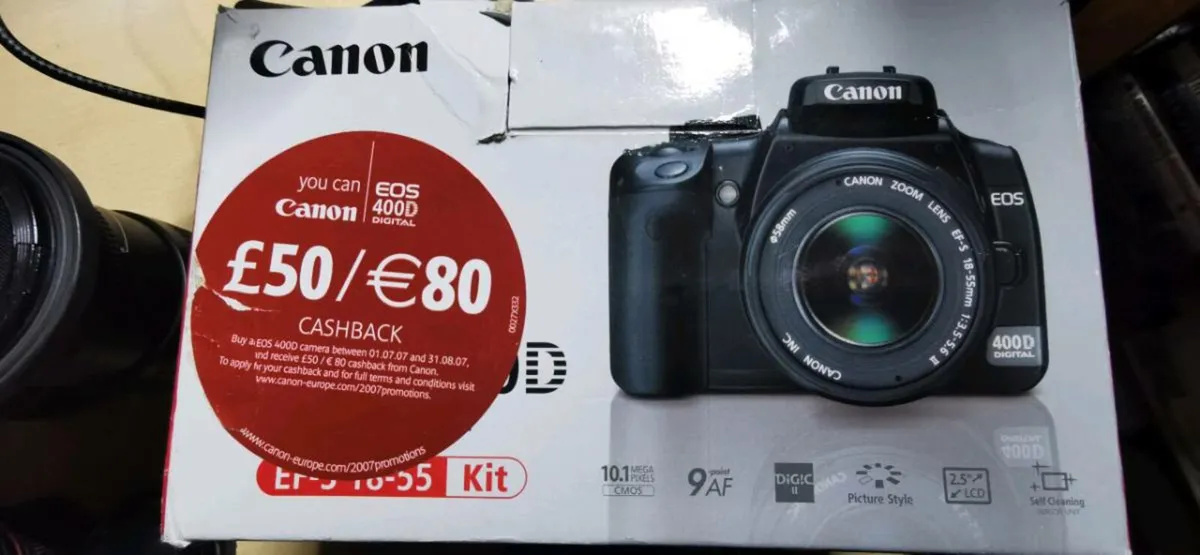 Canon 400D. Canon 350D. Gear Lot. - Image 1