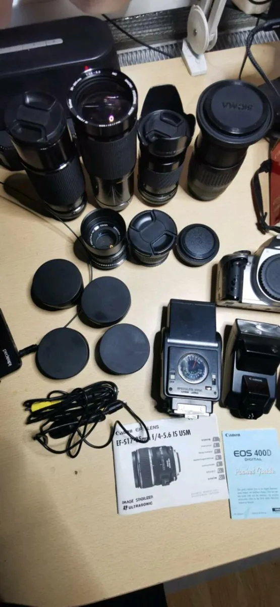 Canon 400D. Canon 350D. Gear Lot. - Image 4