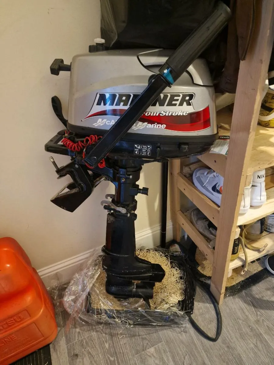 Mariner 6hp boat engine 2018 - Image 1