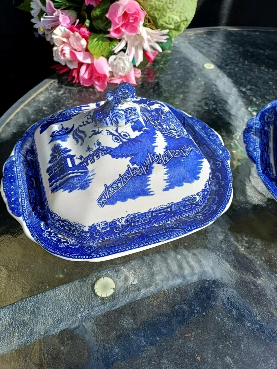 Antique Adderley Soup Dishes - Image 4