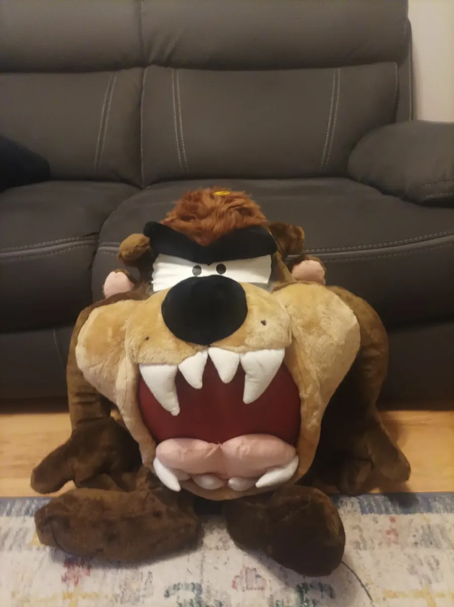 Collectable, late 1990s  Taz looney toones teddy - Image 3