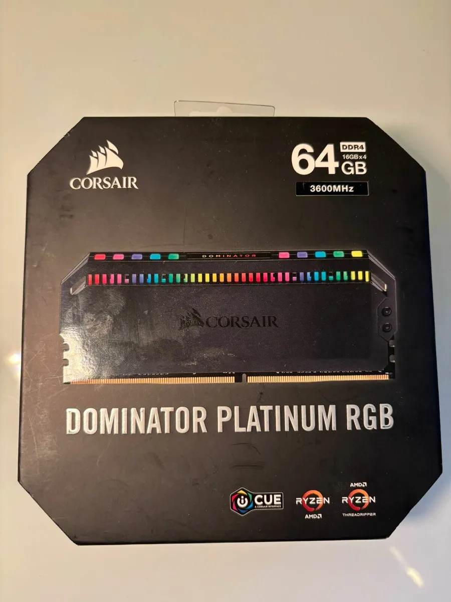 CORSAIR DOMINATOR PLATINUM RAM RGB 64GB DDR4 - Image 4