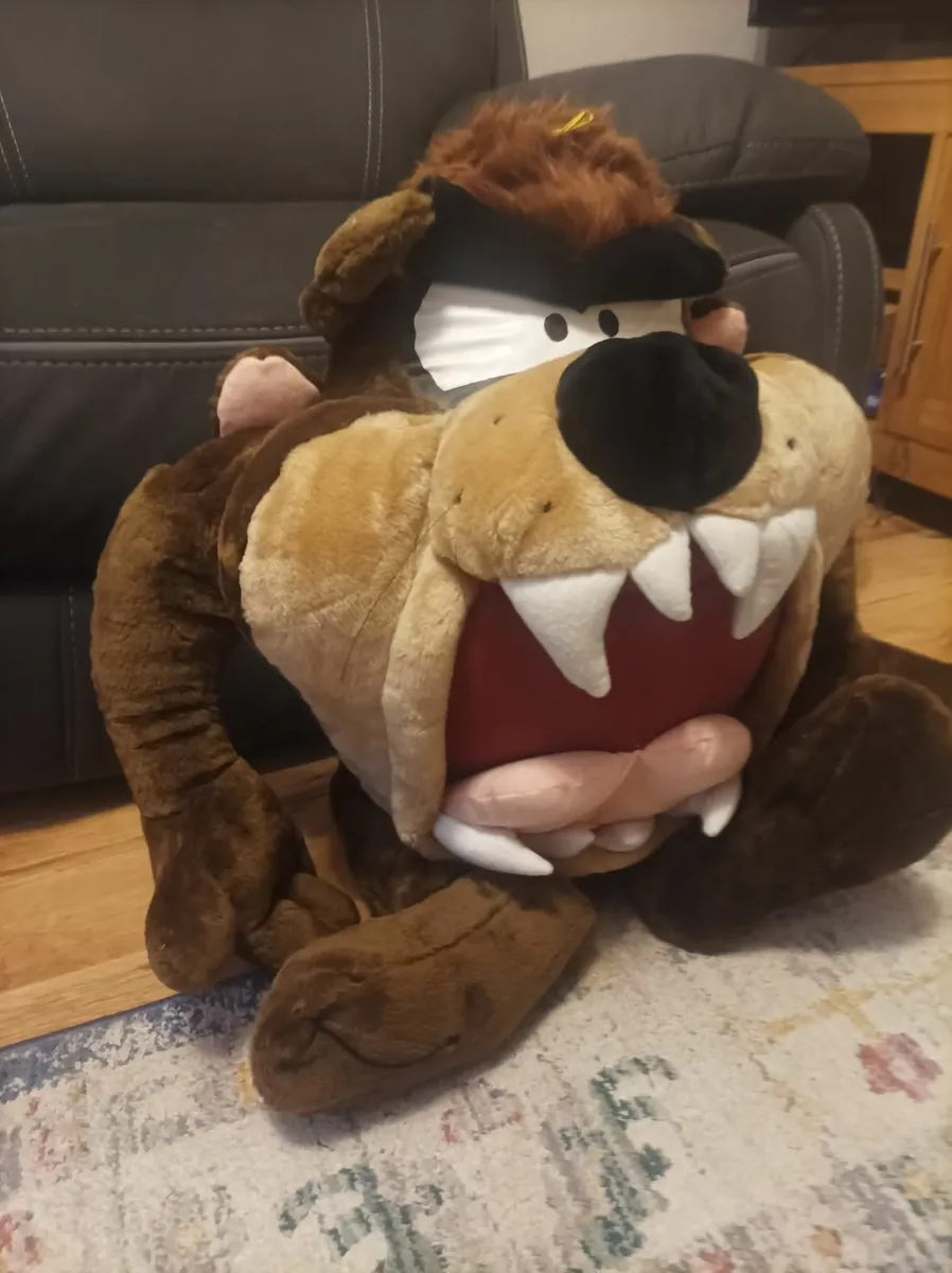 Collectable, late 1990s  Taz looney toones teddy - Image 2