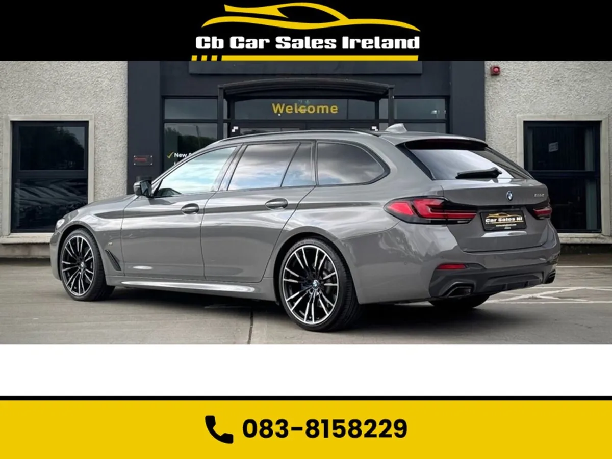 BMW 5 Series 2.0 520d MHT M Sport Touring 5dr Die - Image 3