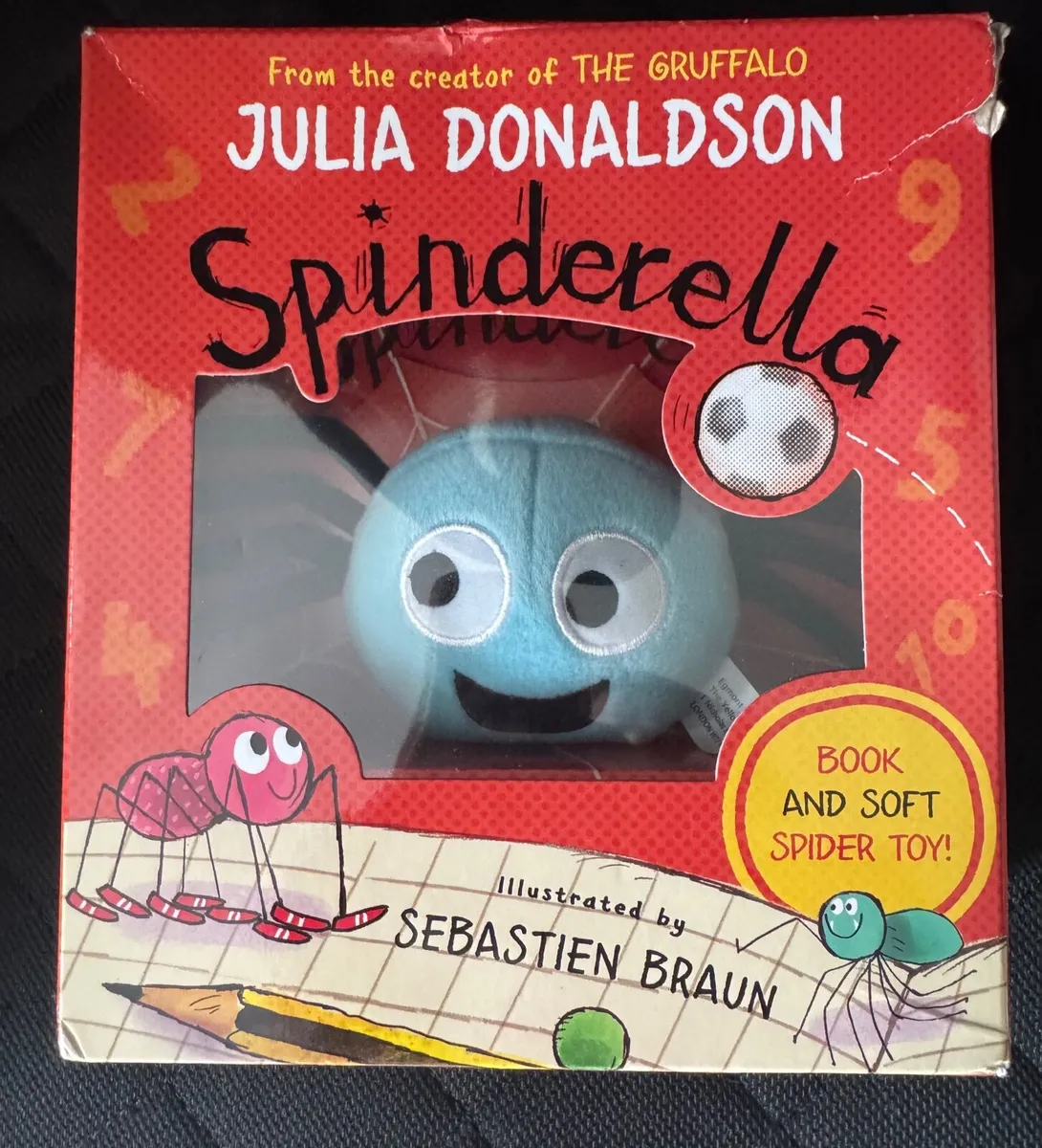 Spinderella Book & Soft Toy Set - Image 1