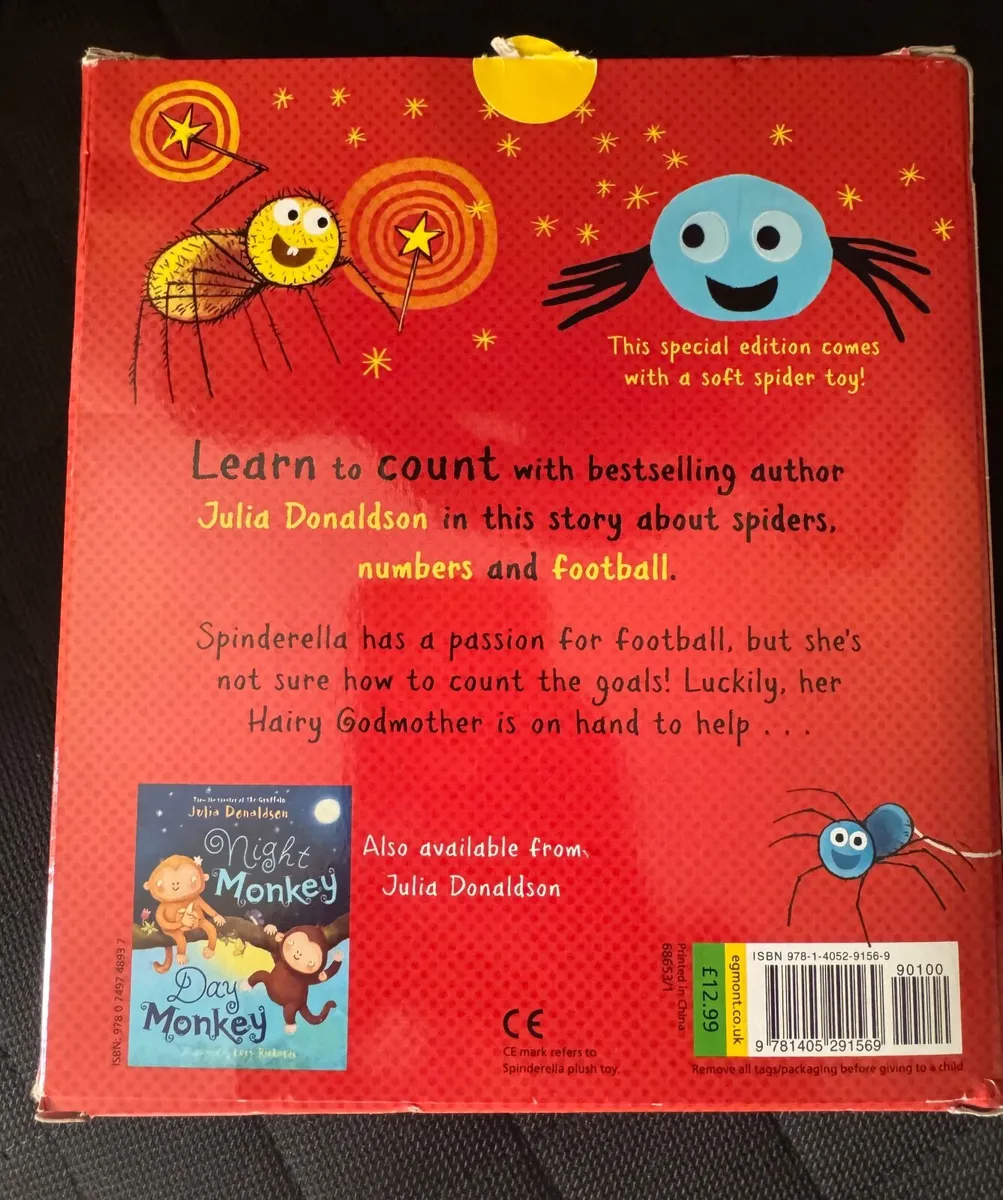 Spinderella Book & Soft Toy Set - Image 3