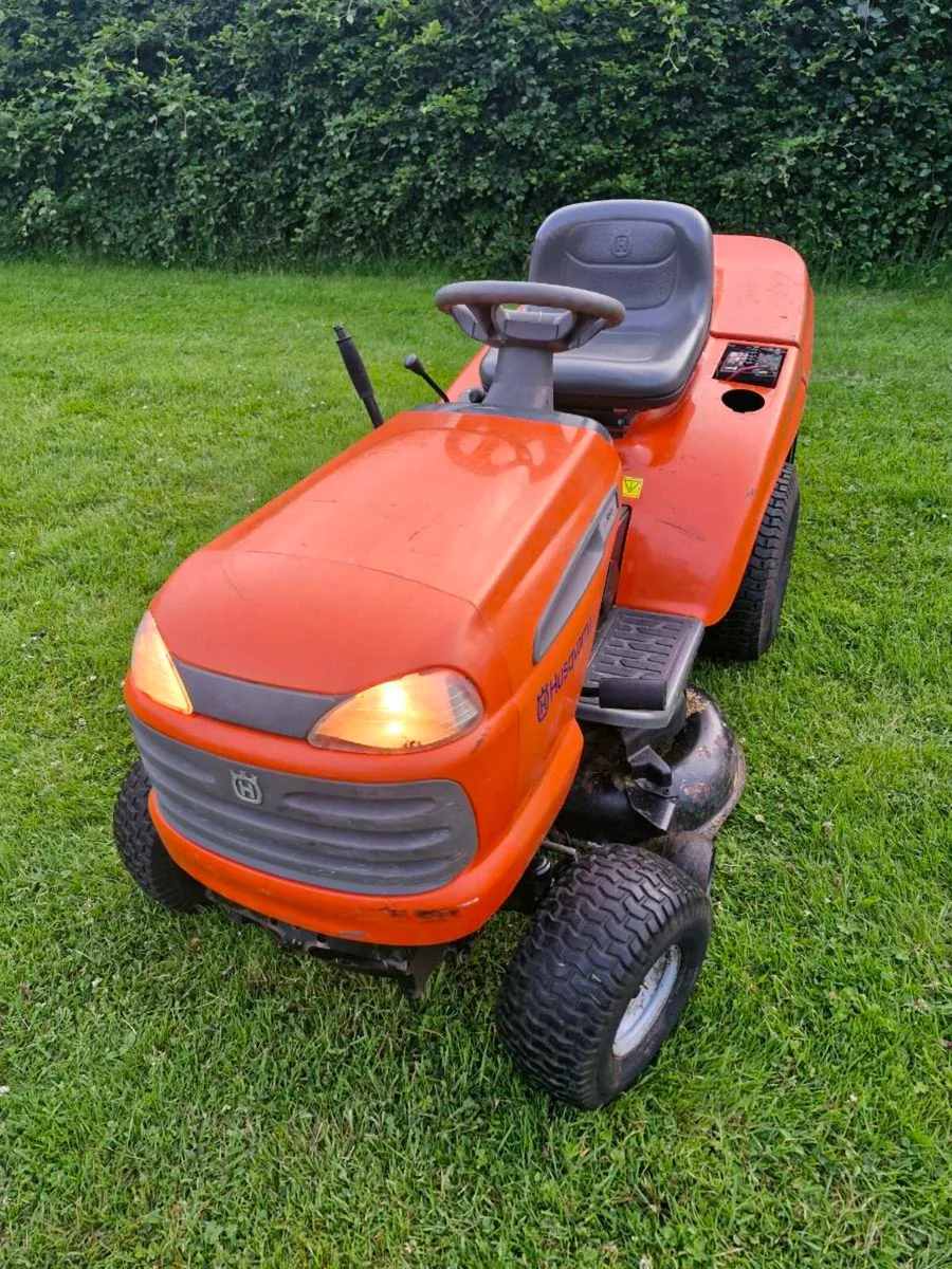 Husqvarna ride on mower Delivery available - Image 4