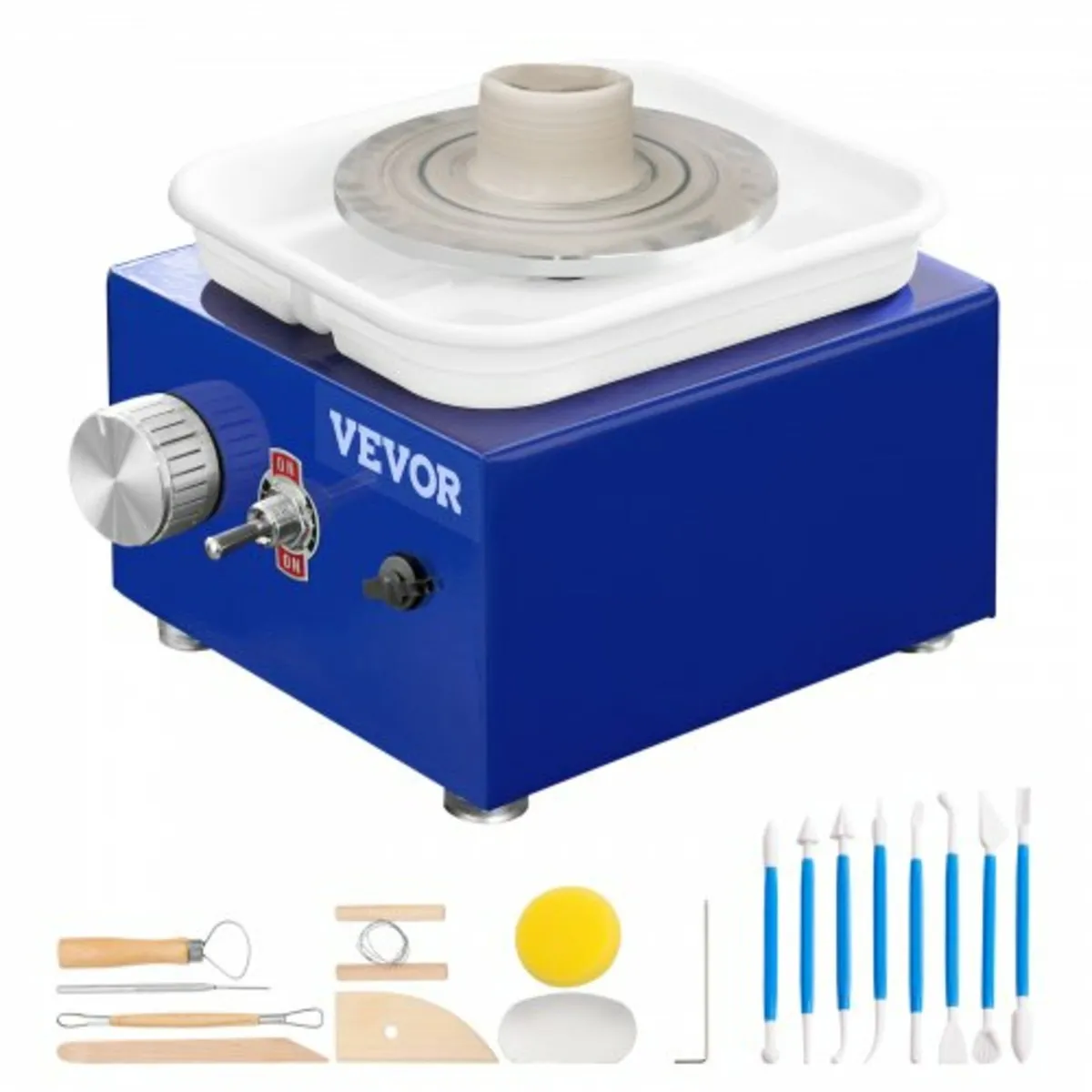 Pottery Wheel Mini Ceramic Wheel Sculpting Tools A - Image 1