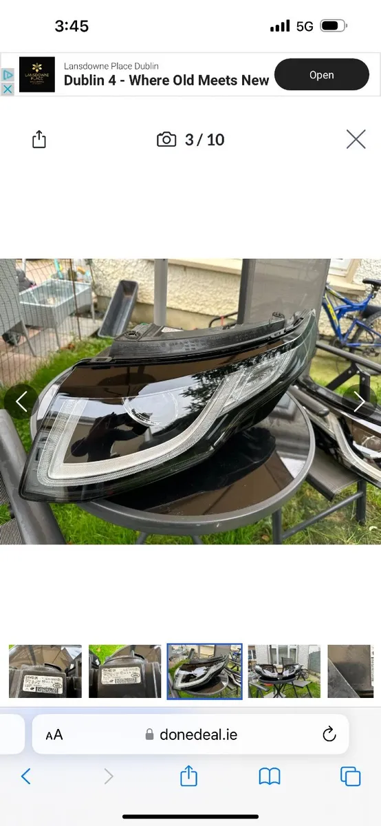 Complete headlights Range Rover Evoque - Image 2