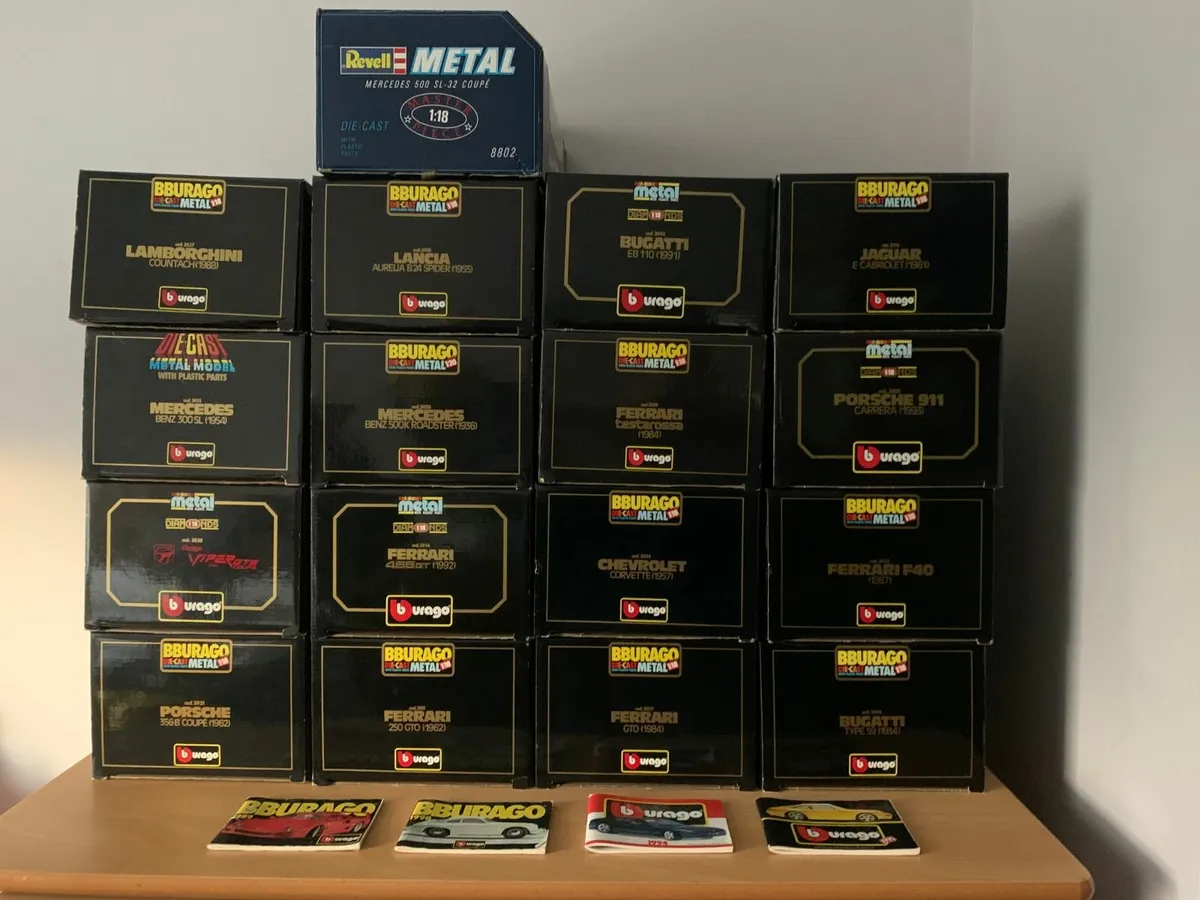 A Collection Of Burago Model Cars - Scale 1/18 - Image 3