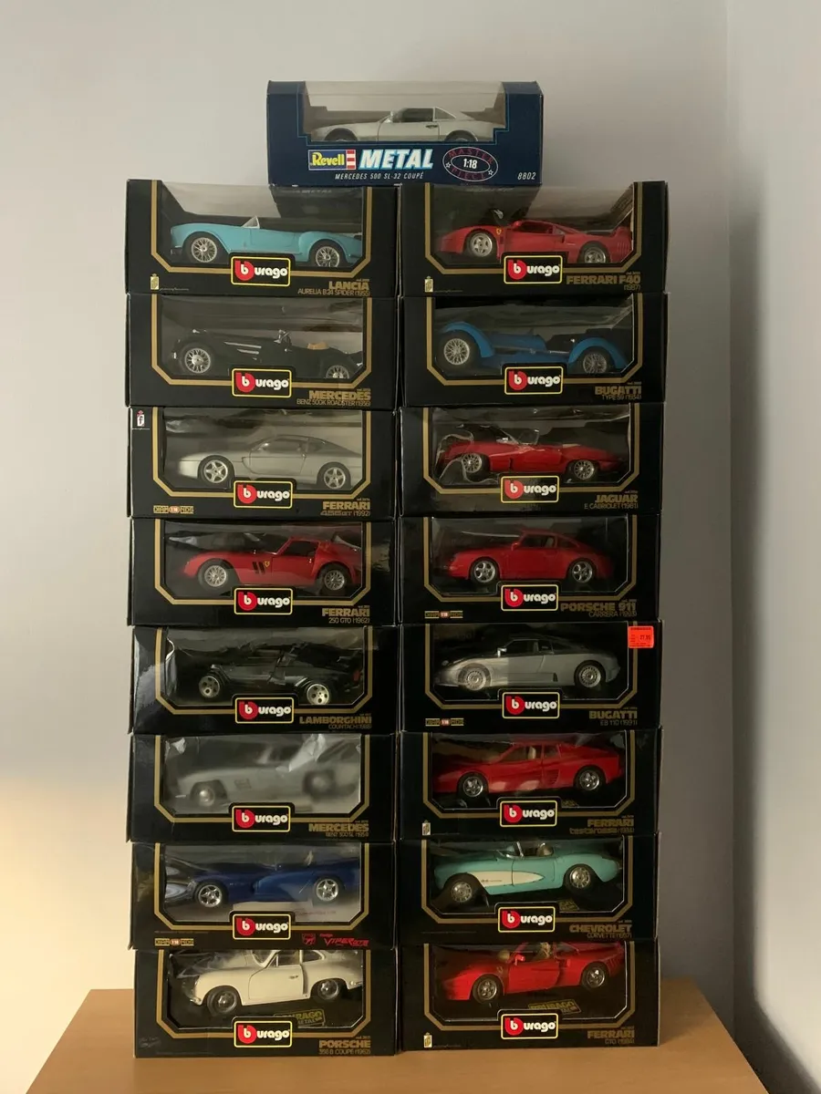 A Collection Of Burago Model Cars - Scale 1/18 - Image 4
