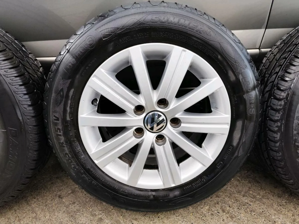 15" VW alloy wheels - Image 4