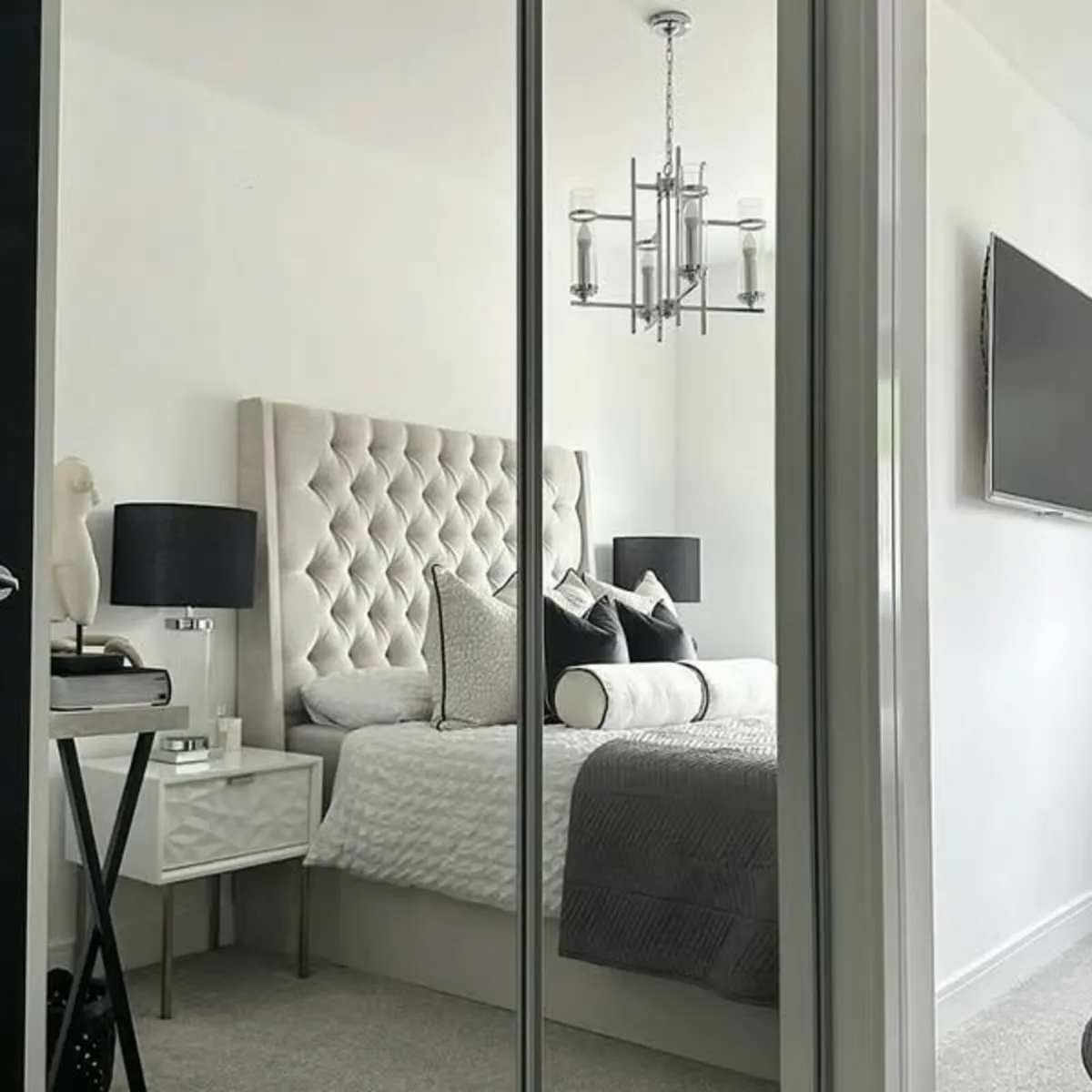 New Beds Double Bed King Bed with Mattress - Image 2