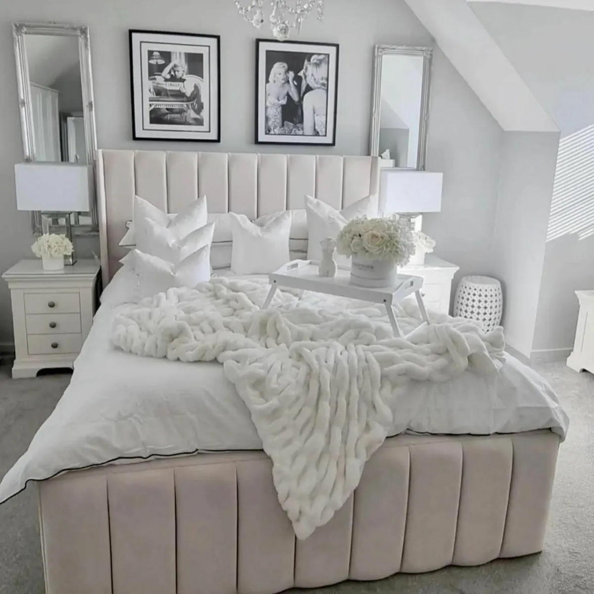 New Beds Double Bed King Bed with Mattress - Image 4