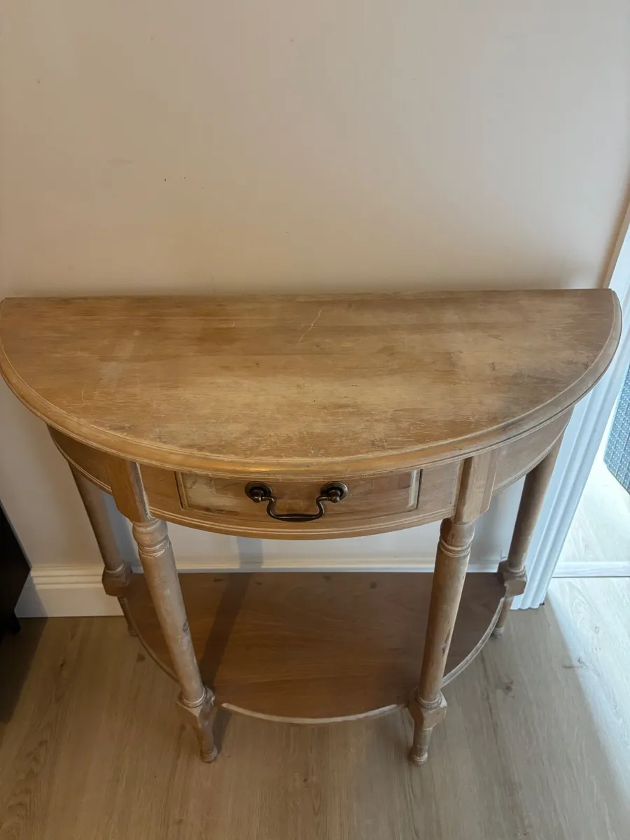 Half moon hall table - Image 3
