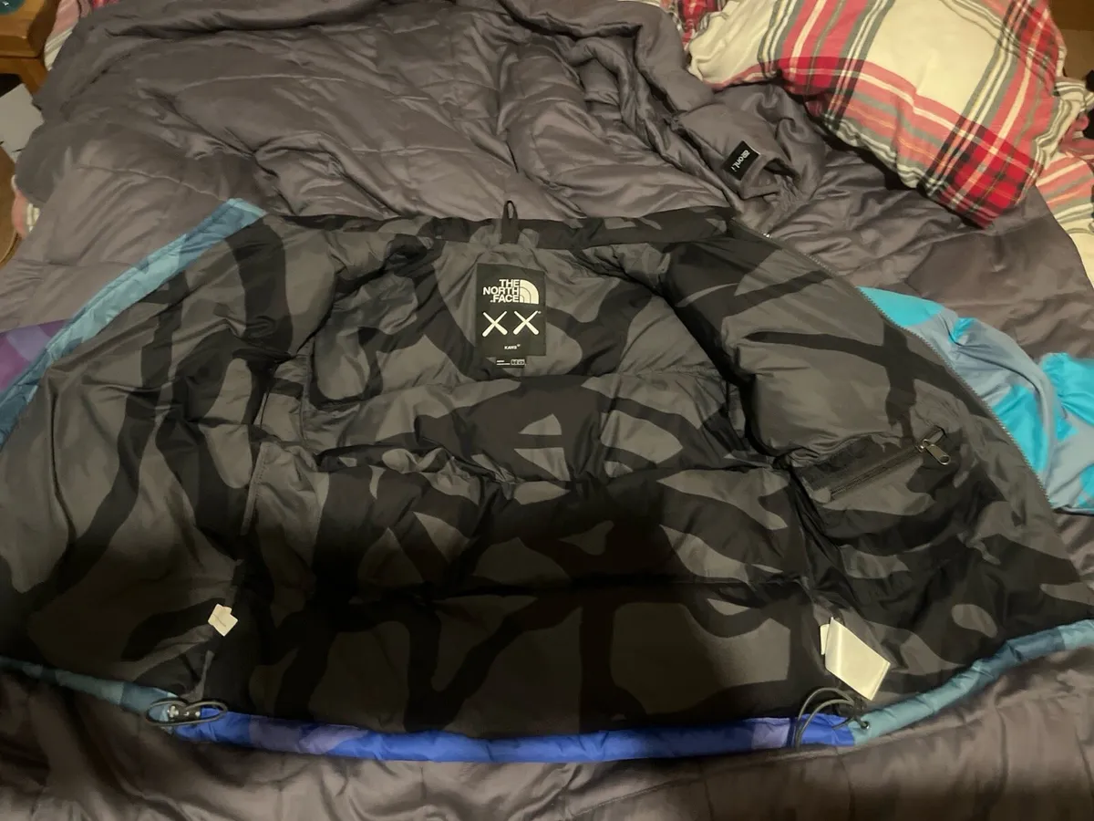 north face puffer kaws - Image 2
