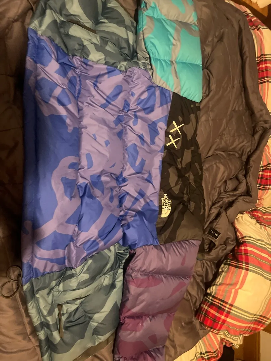 north face puffer kaws - Image 1