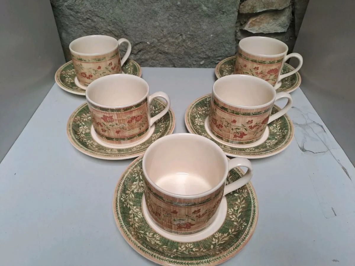 McBaine Ozark teacups and saucers - Image 2