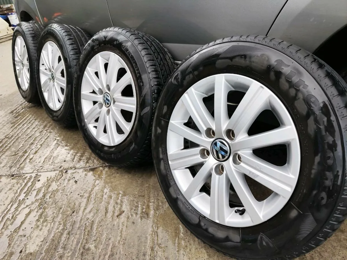 15" VW alloy wheels - Image 1