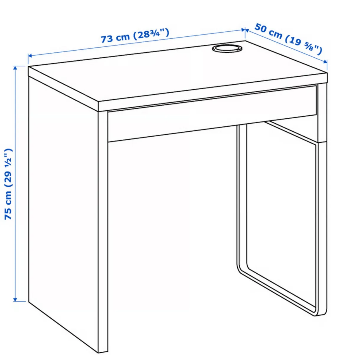 IKEA Micke Desk - Image 3