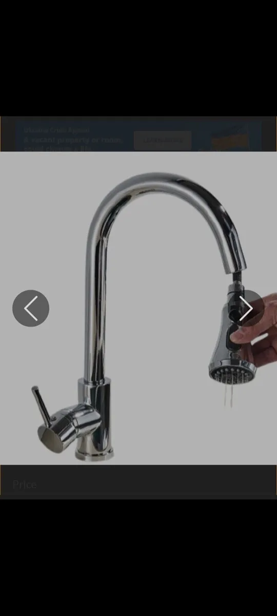 Kitchen mixer tap swivel pull out - Image 2
