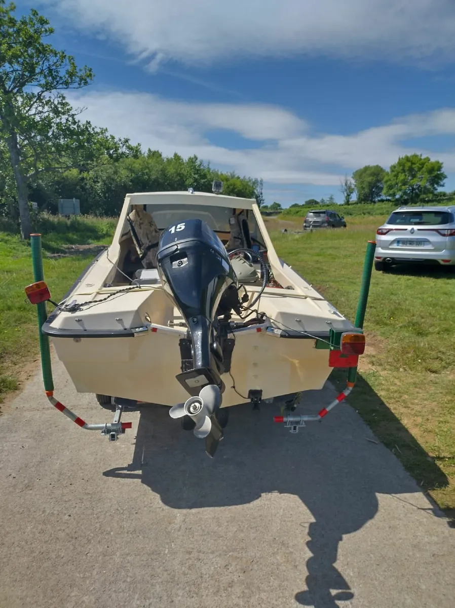 14 foot Boat 15 HP Parsun 2019 - Image 3