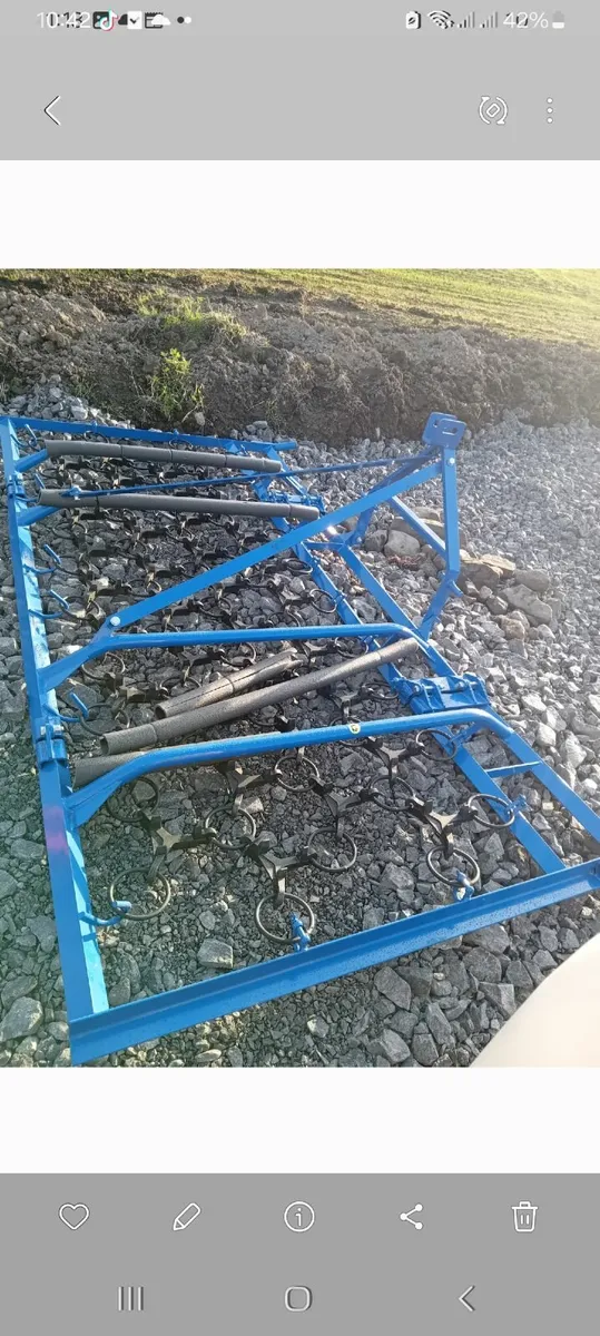 Chain harrow