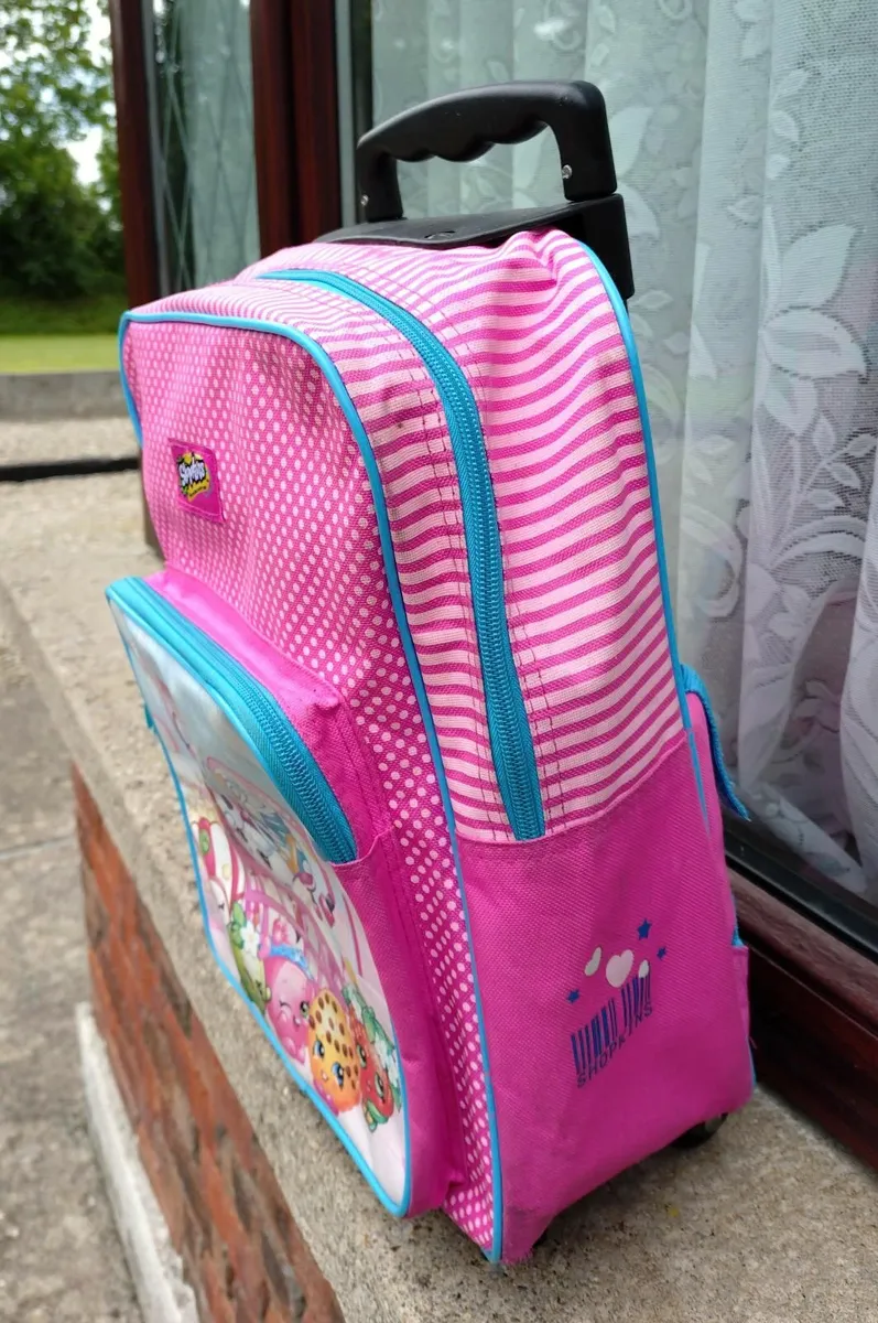KIDS SCHOOL BAG, BACKPACK WITH WHEELS. USED. - Image 2