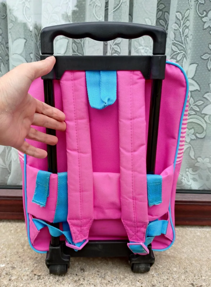 KIDS SCHOOL BAG, BACKPACK WITH WHEELS. USED. - Image 4