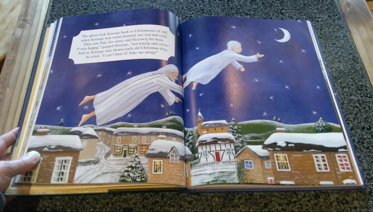 MY CHRISTMAS TREASURY, KIDS BOOK (USED). - Image 2