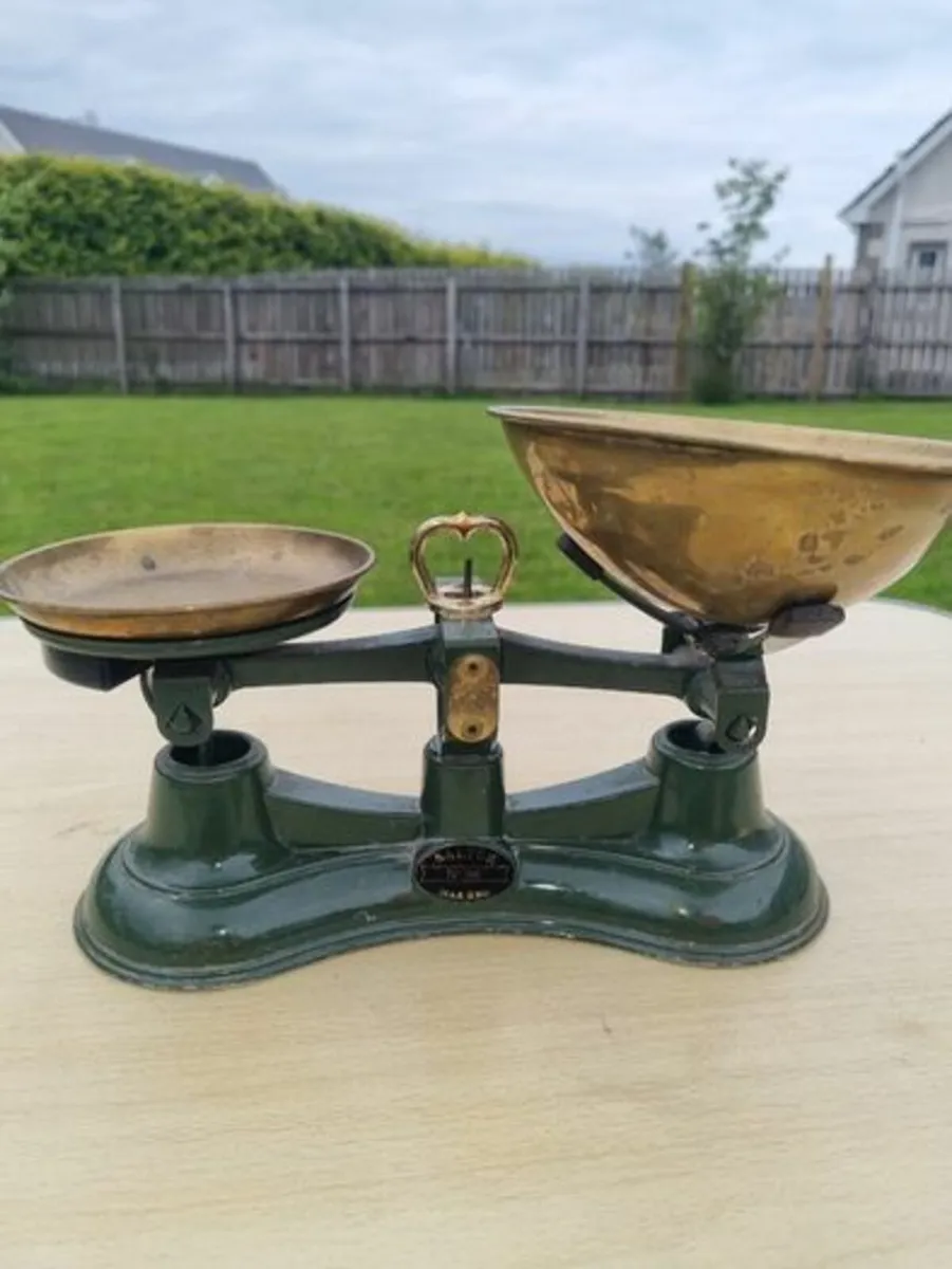 Vintage Salter No 56 Balance Scales - Image 1