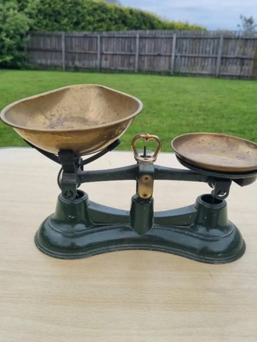 Vintage Salter No 56 Balance Scales - Image 2