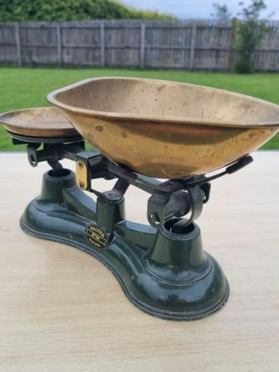 Vintage Salter No 56 Balance Scales - Image 4