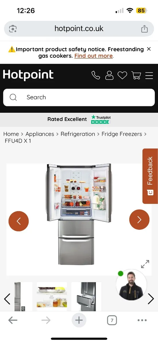 Fridge freezer - Image 1