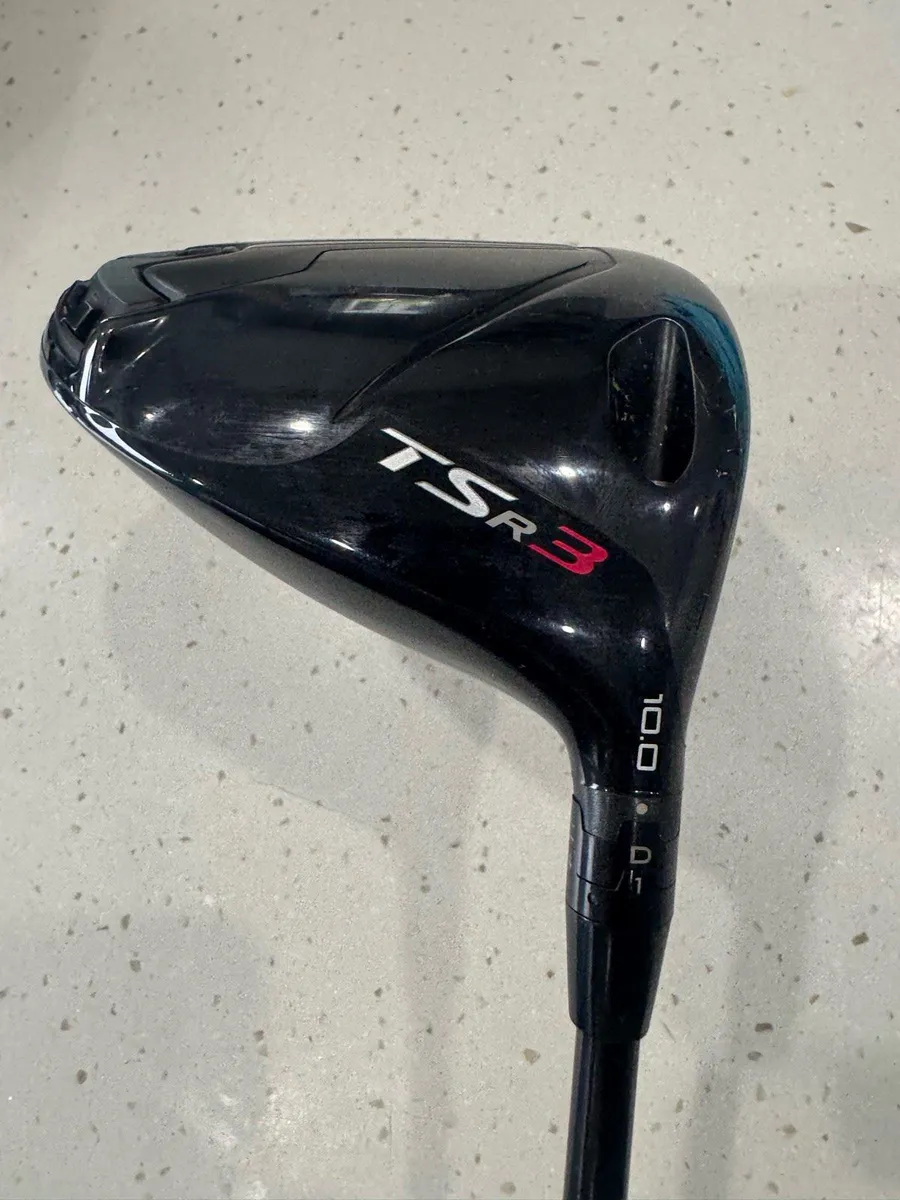 Titleist TSR3 driver, 10 degrees, 75 S Flex - Image 1