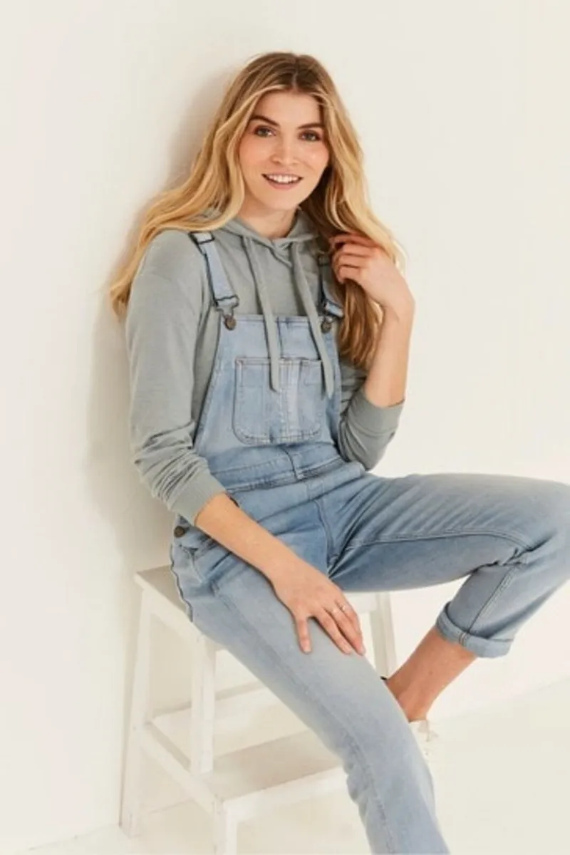 Brand New FatFace Lewes Womens Dungarees 8R - Image 3