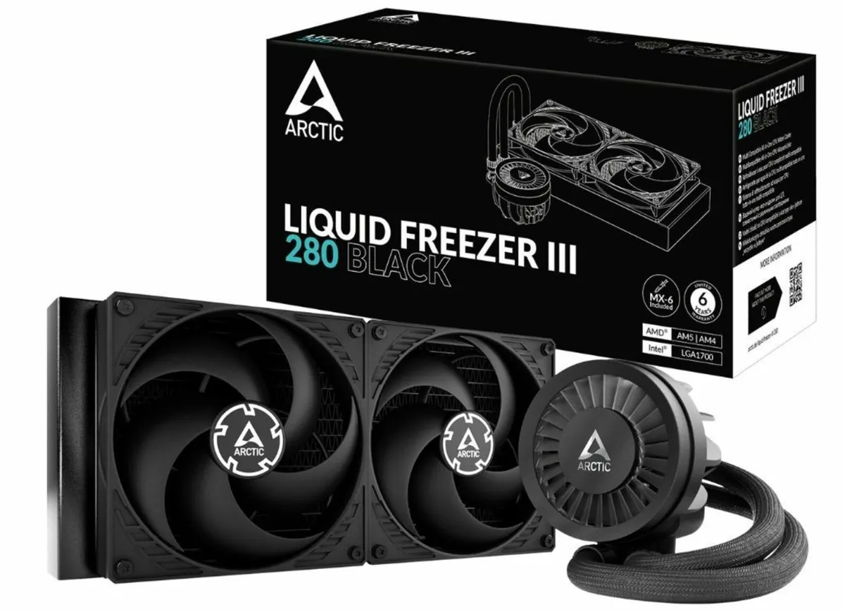 Arctic LiquidFreezer III 240 AIO Black CPU Cooling - Image 1