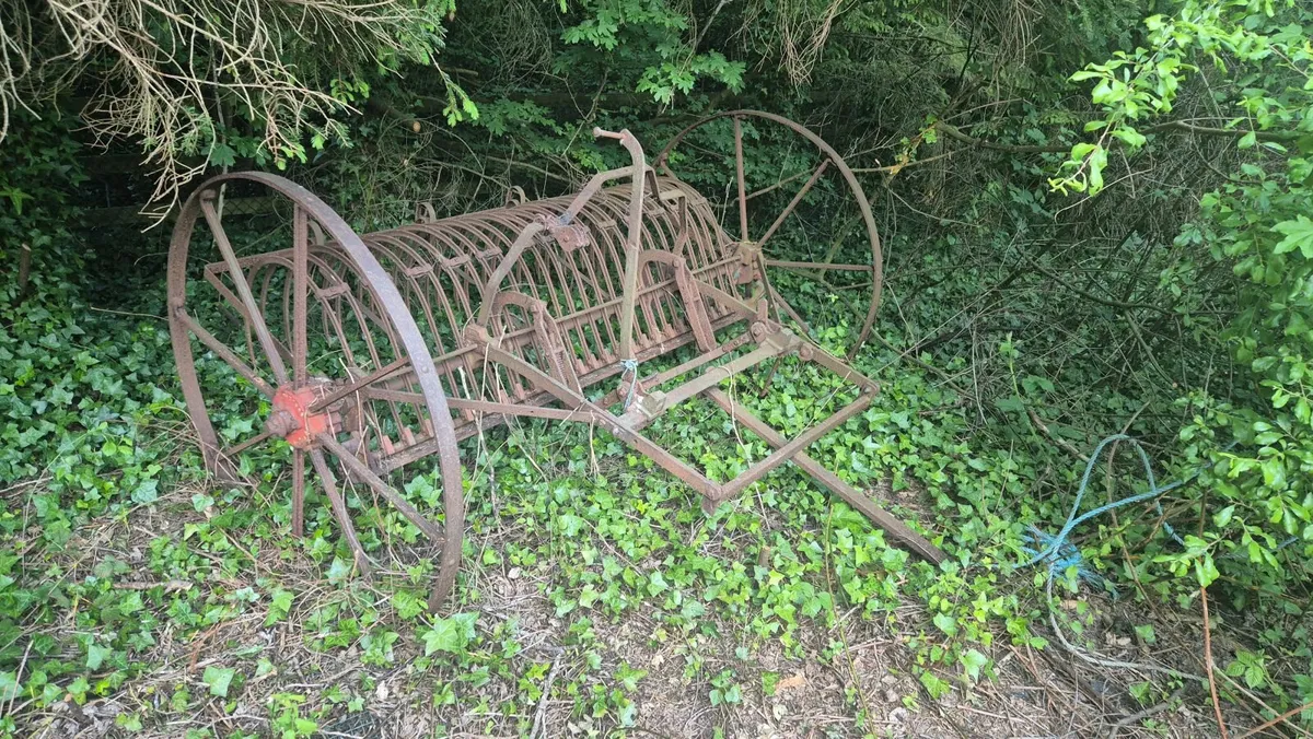 Vintage Hay Rake - Image 2