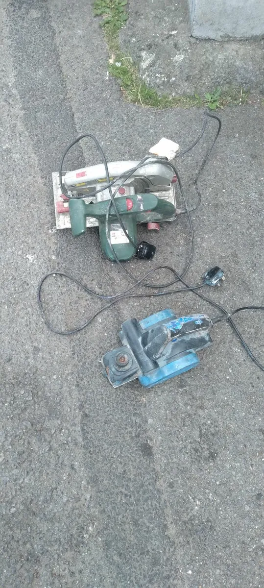 Skill saw and plainer working perfect priced - Image 3
